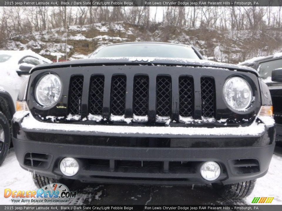 2015 Jeep Patriot Latitude 4x4 Black / Dark Slate Gray/Light Pebble Beige Photo #19
