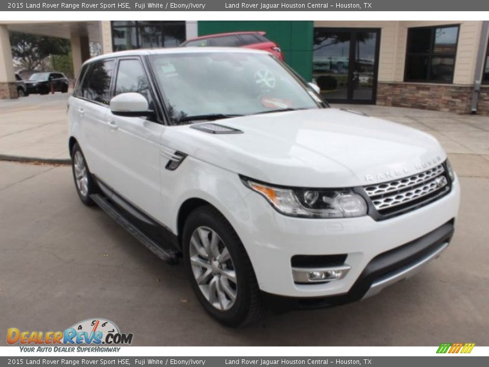 2015 Land Rover Range Rover Sport HSE Fuji White / Ebony/Ivory Photo #2