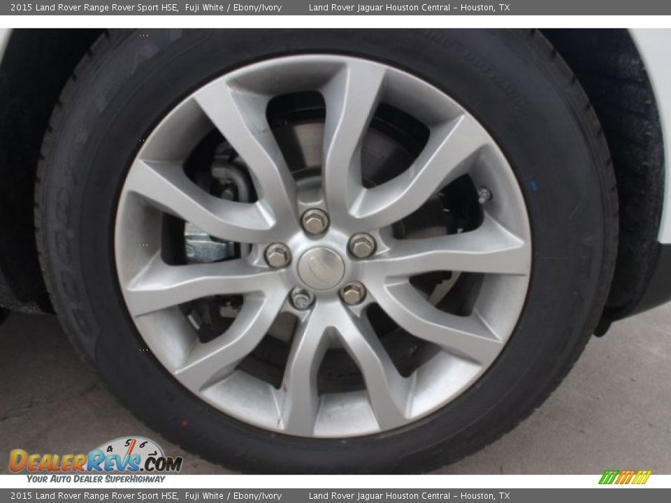 2015 Land Rover Range Rover Sport HSE Fuji White / Ebony/Ivory Photo #10