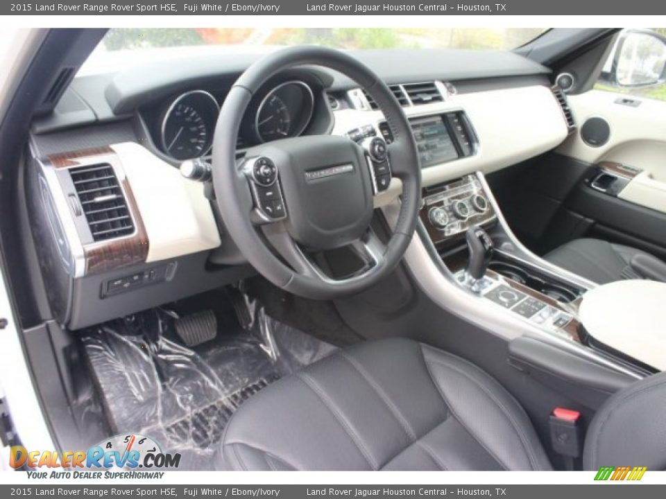 2015 Land Rover Range Rover Sport HSE Fuji White / Ebony/Ivory Photo #12