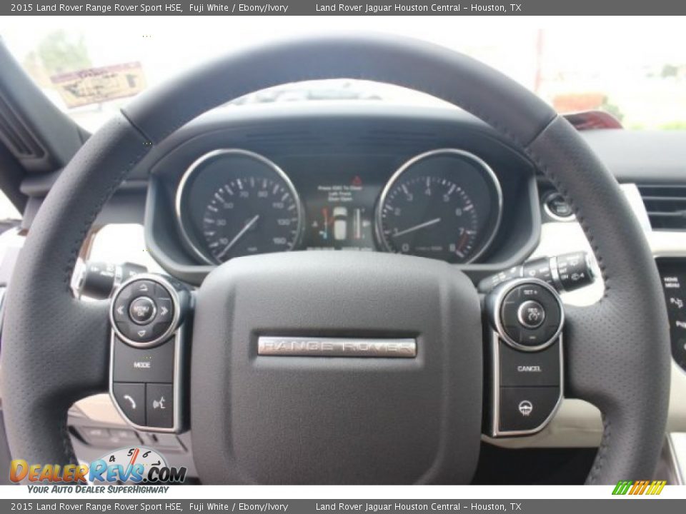 2015 Land Rover Range Rover Sport HSE Fuji White / Ebony/Ivory Photo #24