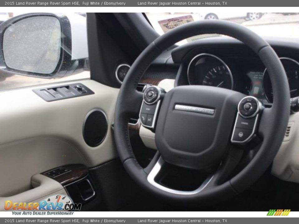 2015 Land Rover Range Rover Sport HSE Fuji White / Ebony/Ivory Photo #28
