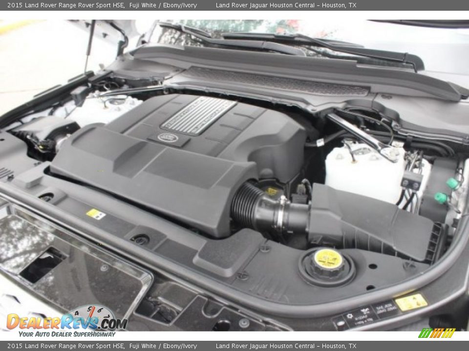 2015 Land Rover Range Rover Sport HSE Fuji White / Ebony/Ivory Photo #32