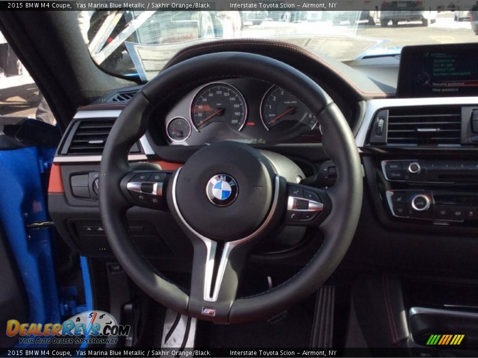 2015 BMW M4 Coupe Steering Wheel Photo #14