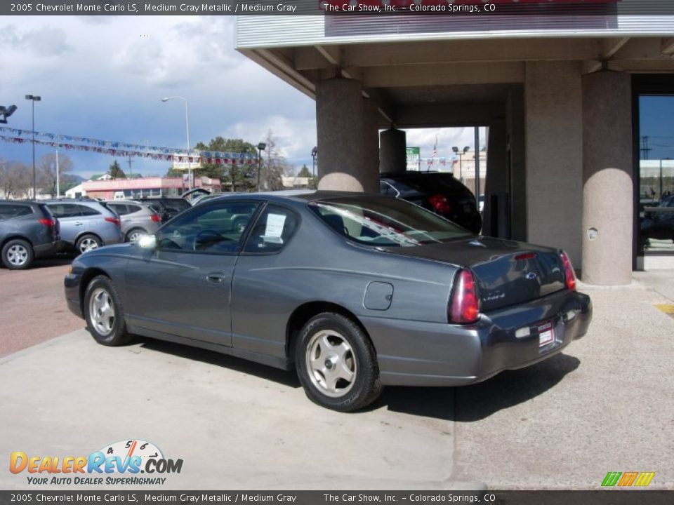 2005 Chevrolet Monte Carlo LS Medium Gray Metallic / Medium Gray Photo #3