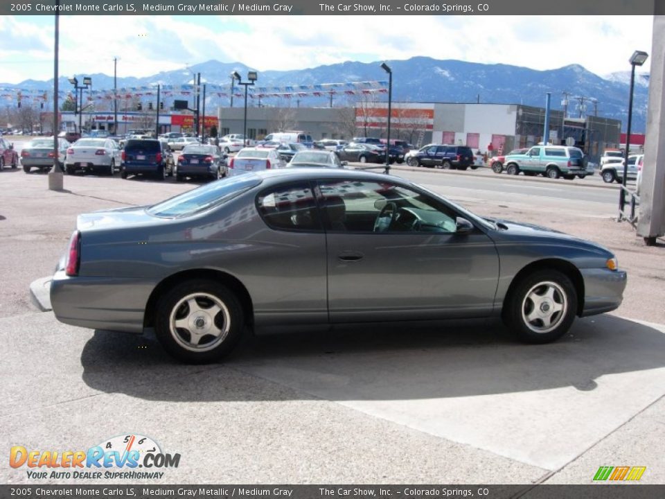 2005 Chevrolet Monte Carlo LS Medium Gray Metallic / Medium Gray Photo #6