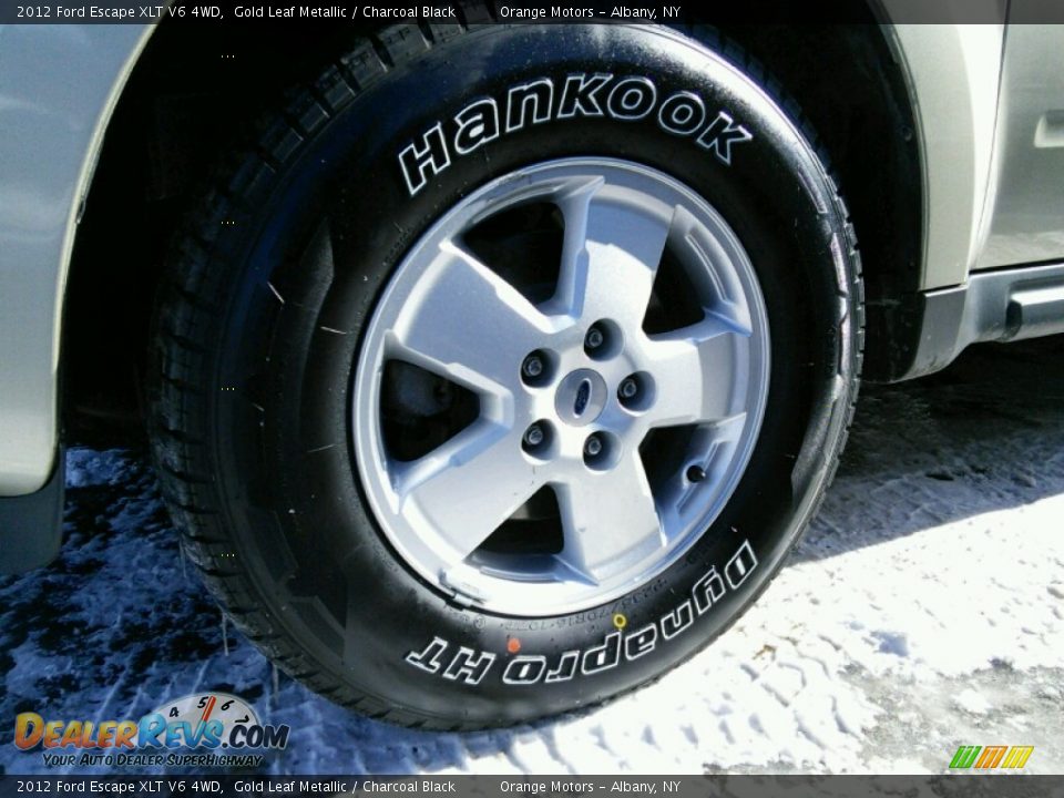 2012 Ford Escape XLT V6 4WD Gold Leaf Metallic / Charcoal Black Photo #7