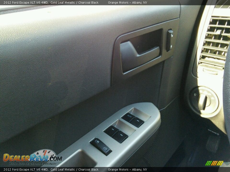 2012 Ford Escape XLT V6 4WD Gold Leaf Metallic / Charcoal Black Photo #15