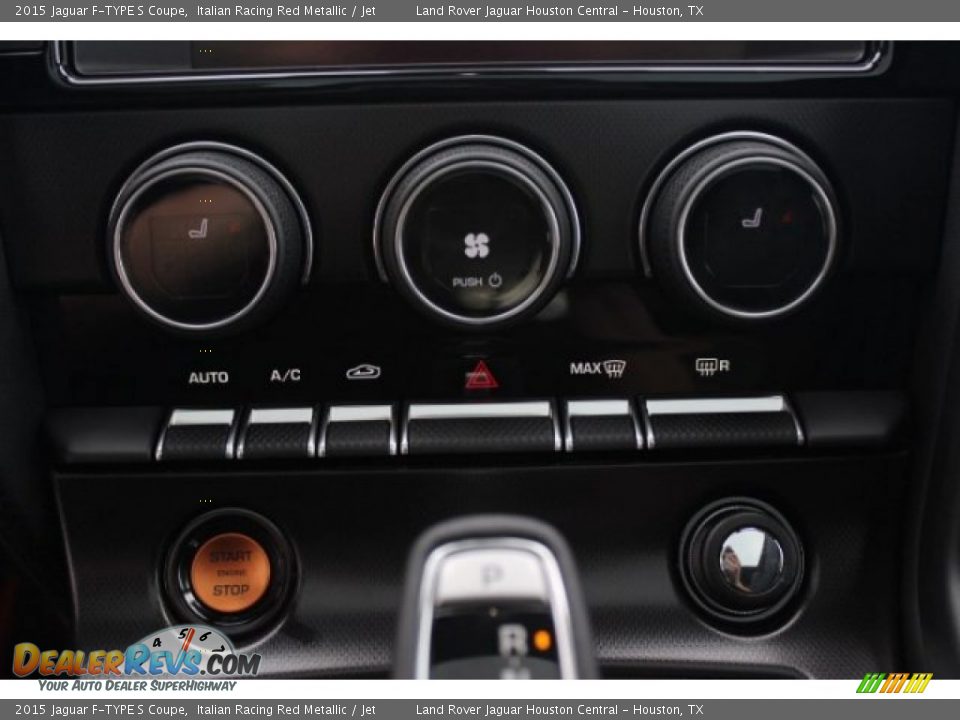 Controls of 2015 Jaguar F-TYPE S Coupe Photo #22