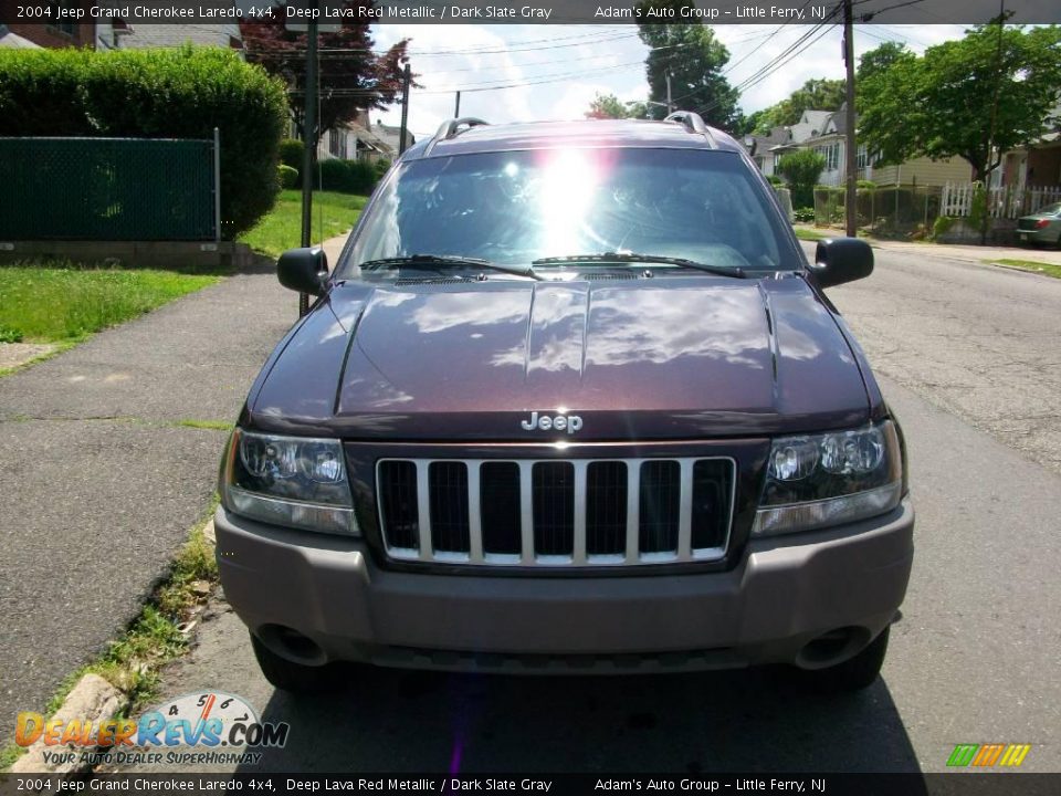 2004 Jeep Grand Cherokee Laredo 4x4 Deep Lava Red Metallic / Dark Slate Gray Photo #1