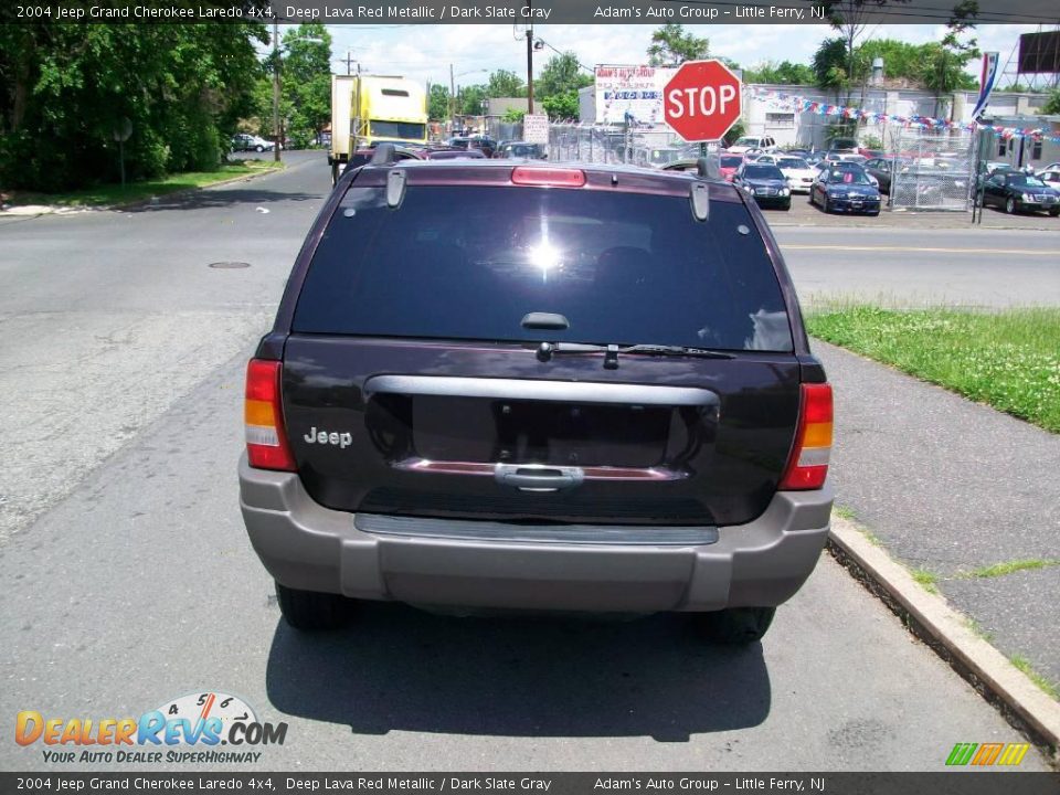 2004 Jeep Grand Cherokee Laredo 4x4 Deep Lava Red Metallic / Dark Slate Gray Photo #3