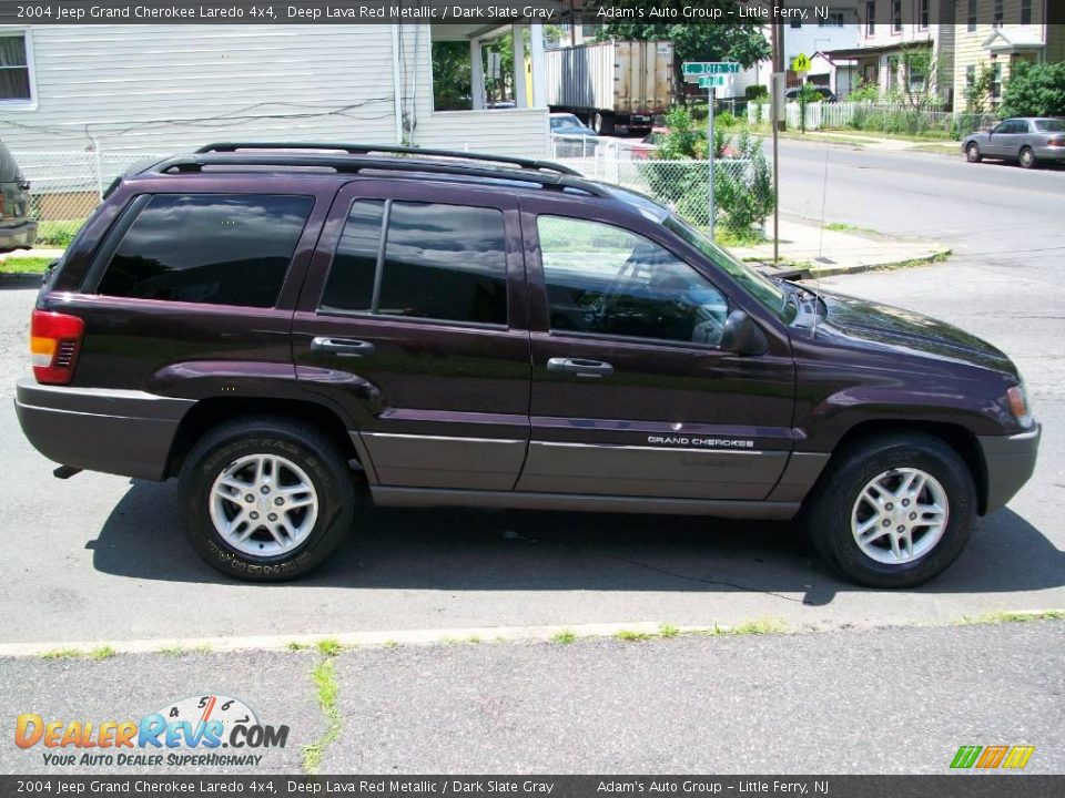 2004 Jeep Grand Cherokee Laredo 4x4 Deep Lava Red Metallic / Dark Slate Gray Photo #4
