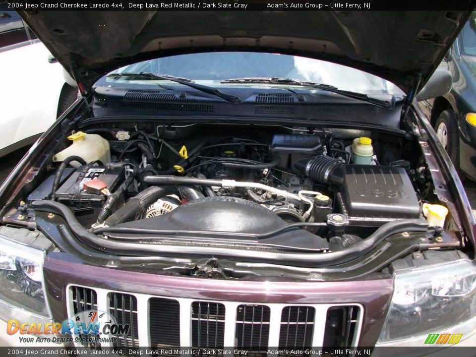 2004 Jeep Grand Cherokee Laredo 4x4 Deep Lava Red Metallic / Dark Slate Gray Photo #6