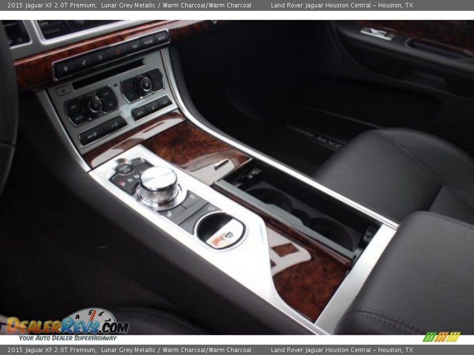 2015 Jaguar XF 2.0T Premium Lunar Grey Metallic / Warm Charcoal/Warm Charcoal Photo #16