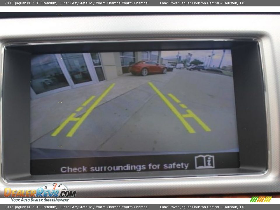 2015 Jaguar XF 2.0T Premium Lunar Grey Metallic / Warm Charcoal/Warm Charcoal Photo #21