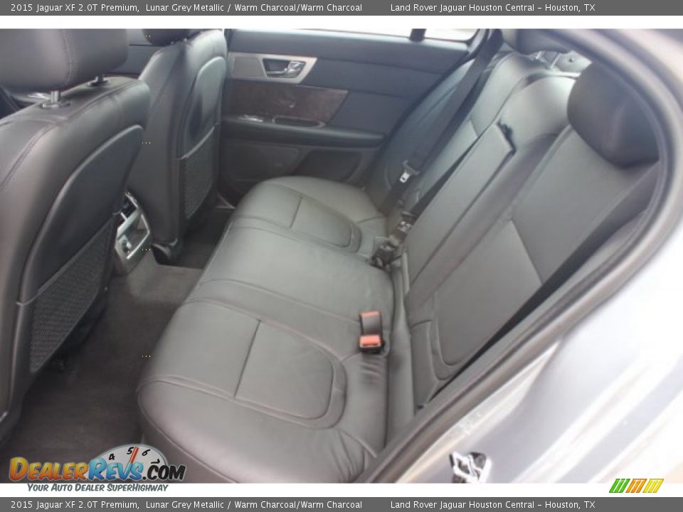 2015 Jaguar XF 2.0T Premium Lunar Grey Metallic / Warm Charcoal/Warm Charcoal Photo #26