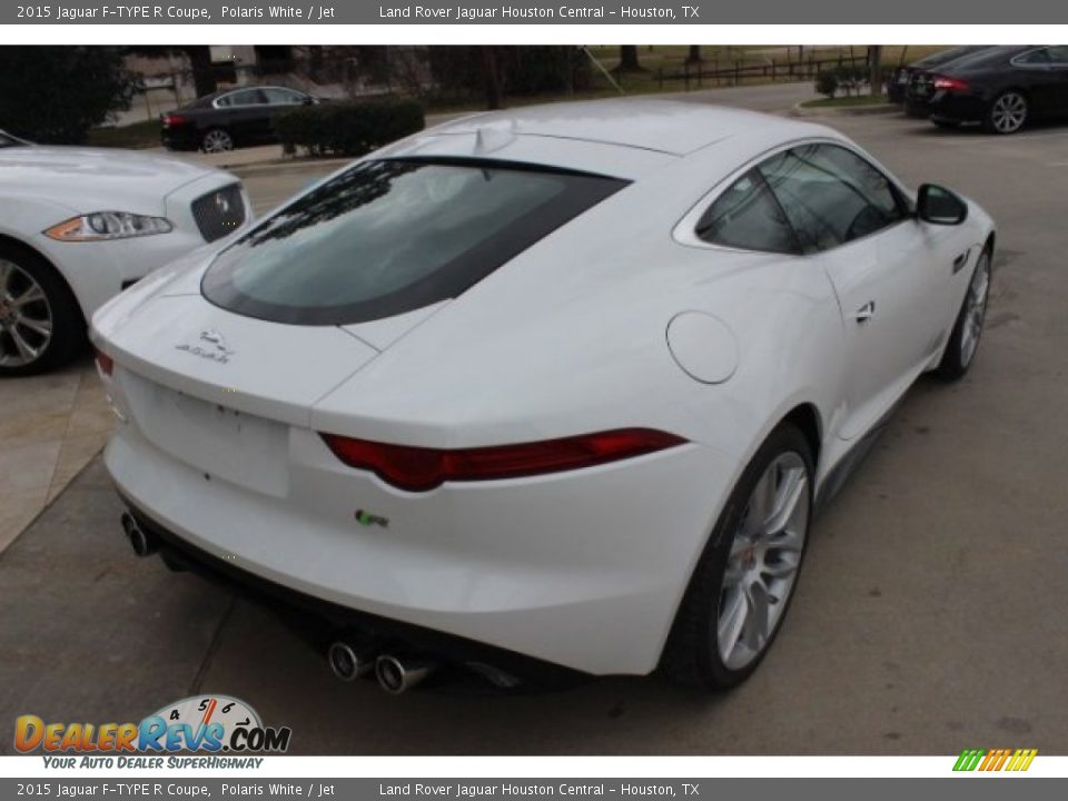 Polaris White 2015 Jaguar F-TYPE R Coupe Photo #8