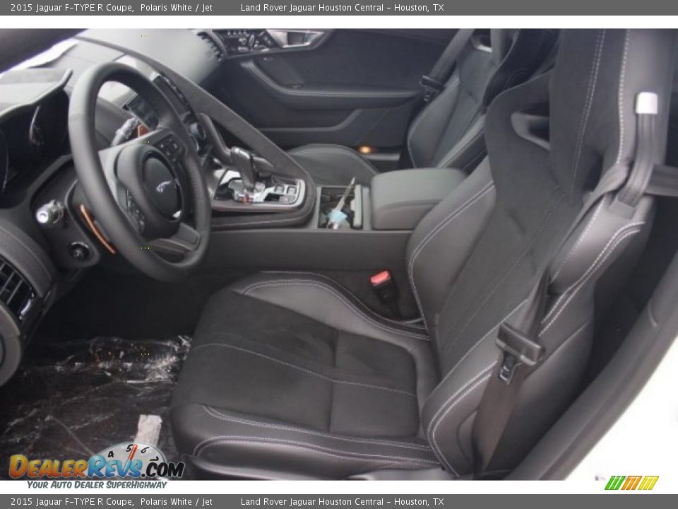 Front Seat of 2015 Jaguar F-TYPE R Coupe Photo #14
