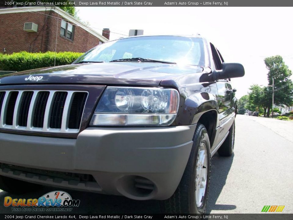 2004 Jeep Grand Cherokee Laredo 4x4 Deep Lava Red Metallic / Dark Slate Gray Photo #13