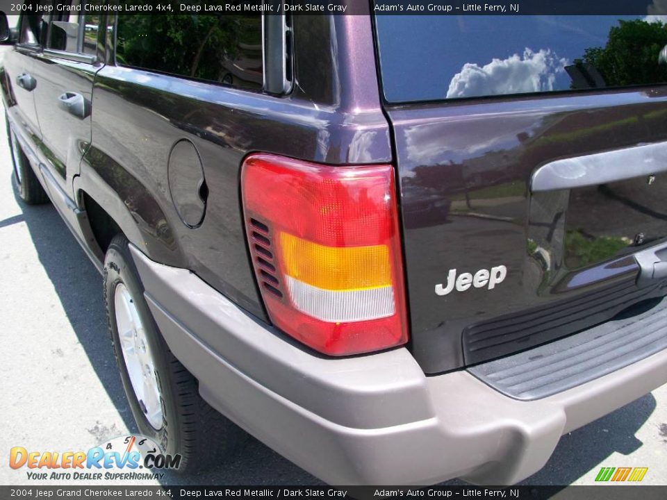 2004 Jeep Grand Cherokee Laredo 4x4 Deep Lava Red Metallic / Dark Slate Gray Photo #14