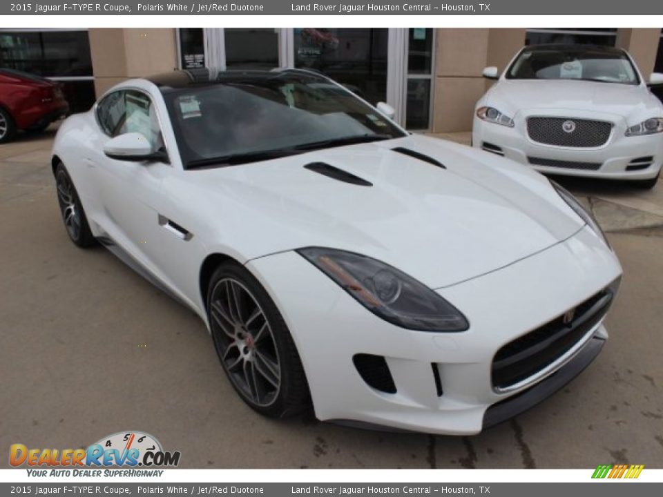 Front 3/4 View of 2015 Jaguar F-TYPE R Coupe Photo #2