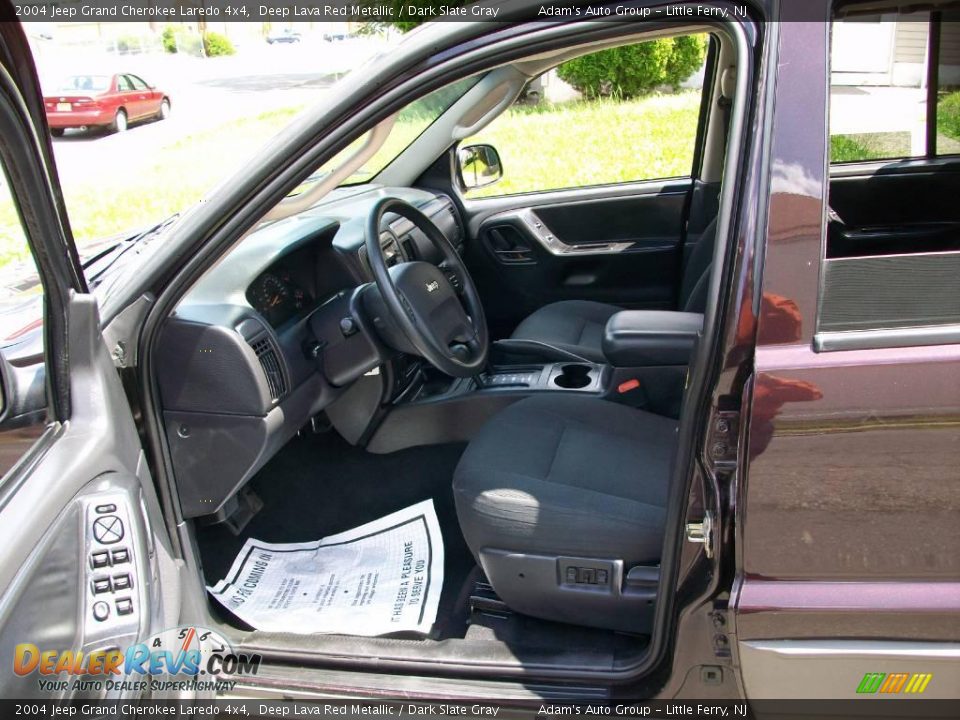 2004 Jeep Grand Cherokee Laredo 4x4 Deep Lava Red Metallic / Dark Slate Gray Photo #24
