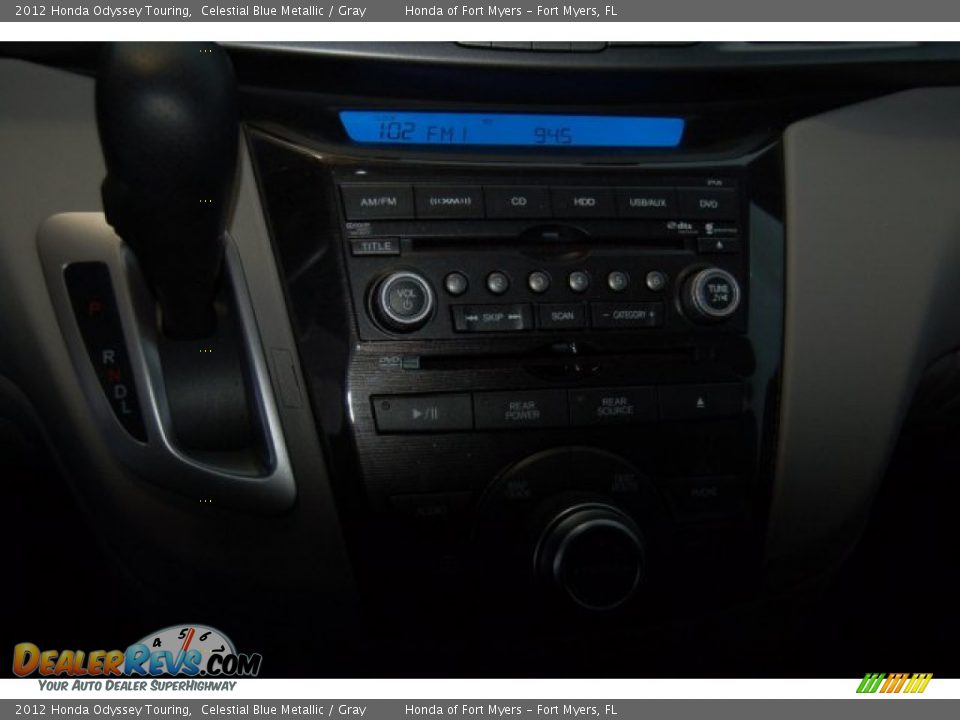 2012 Honda Odyssey Touring Celestial Blue Metallic / Gray Photo #20