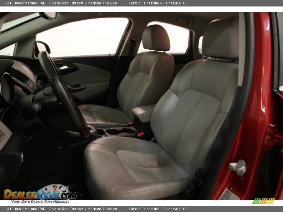 2013 Buick Verano FWD Crystal Red Tintcoat / Medium Titanium Photo #5