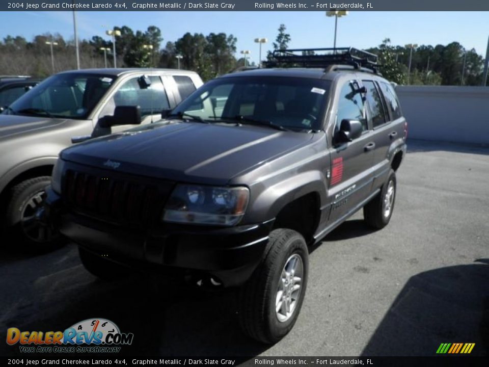 2004 Jeep Grand Cherokee Laredo 4x4 Graphite Metallic / Dark Slate Gray Photo #1