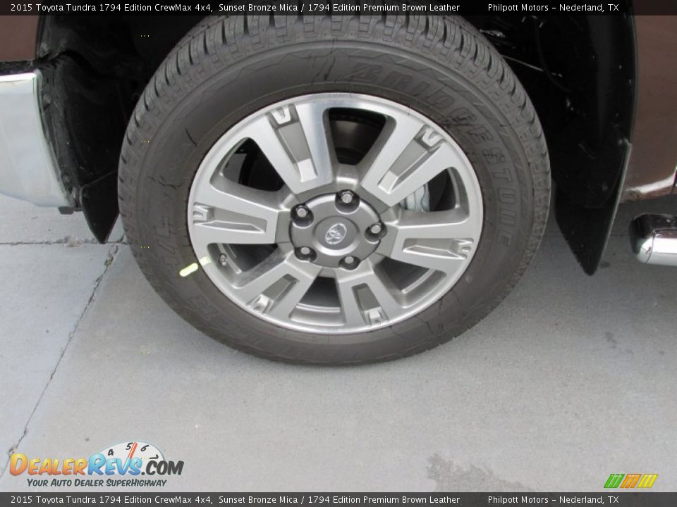 2015 Toyota Tundra 1794 Edition CrewMax 4x4 Wheel Photo #11