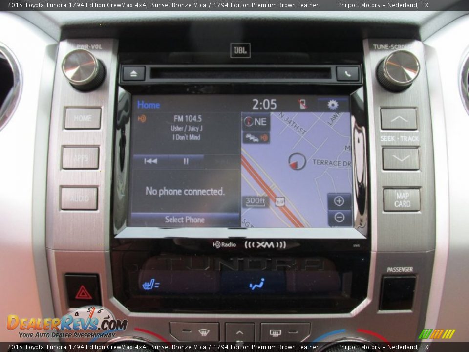 Navigation of 2015 Toyota Tundra 1794 Edition CrewMax 4x4 Photo #27
