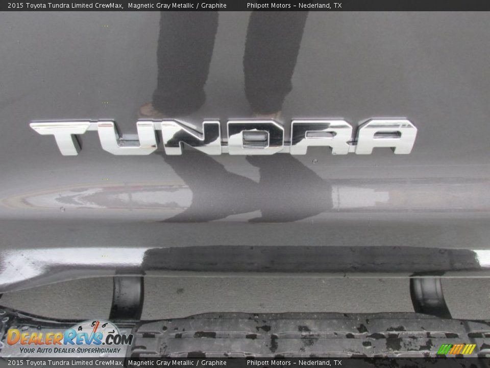 2015 Toyota Tundra Limited CrewMax Magnetic Gray Metallic / Graphite Photo #15