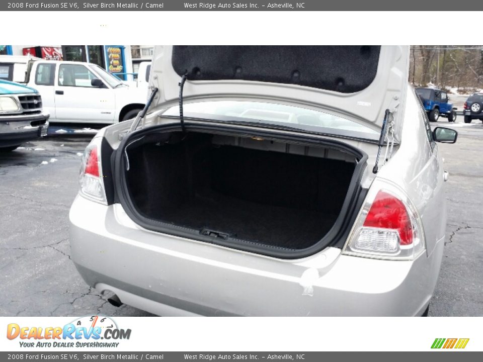 2008 Ford Fusion SE V6 Silver Birch Metallic / Camel Photo #16