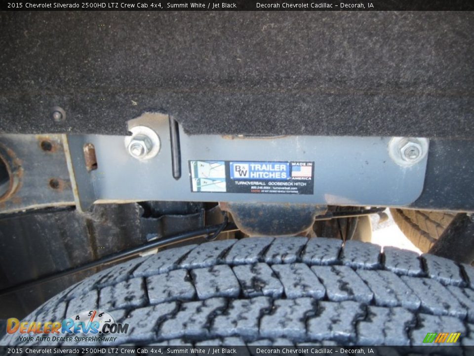 2015 Chevrolet Silverado 2500HD LTZ Crew Cab 4x4 Summit White / Jet Black Photo #8