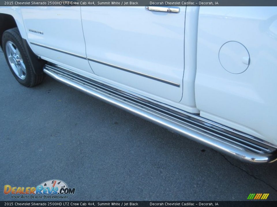 2015 Chevrolet Silverado 2500HD LTZ Crew Cab 4x4 Summit White / Jet Black Photo #9