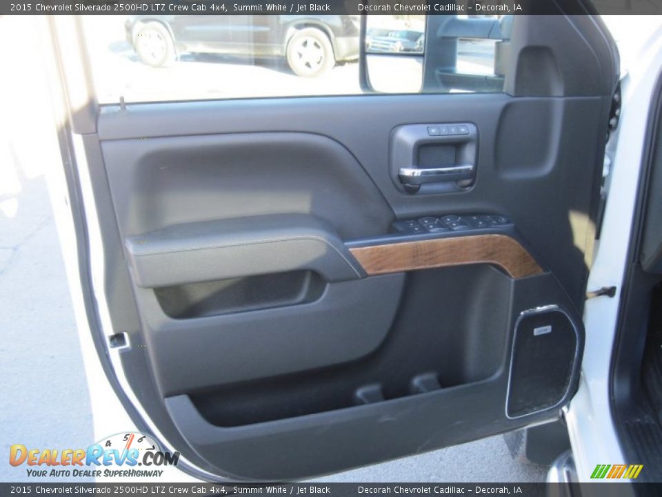 2015 Chevrolet Silverado 2500HD LTZ Crew Cab 4x4 Summit White / Jet Black Photo #13