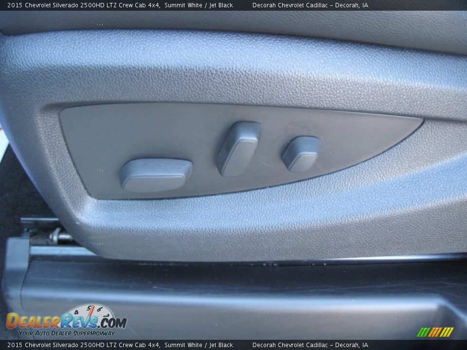 2015 Chevrolet Silverado 2500HD LTZ Crew Cab 4x4 Summit White / Jet Black Photo #14