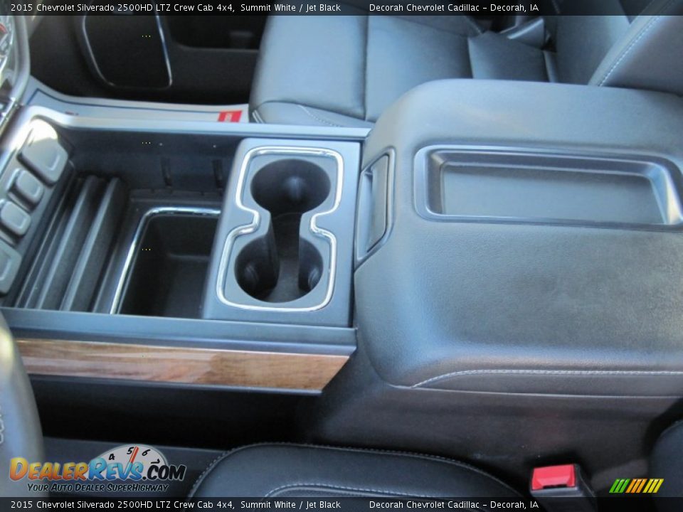 2015 Chevrolet Silverado 2500HD LTZ Crew Cab 4x4 Summit White / Jet Black Photo #17