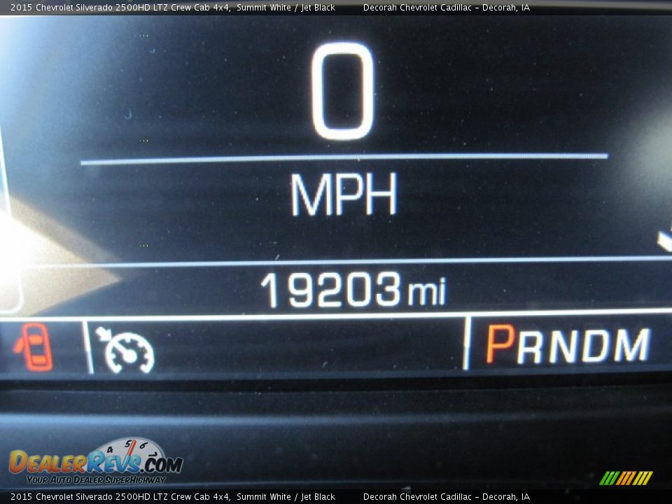 2015 Chevrolet Silverado 2500HD LTZ Crew Cab 4x4 Summit White / Jet Black Photo #24