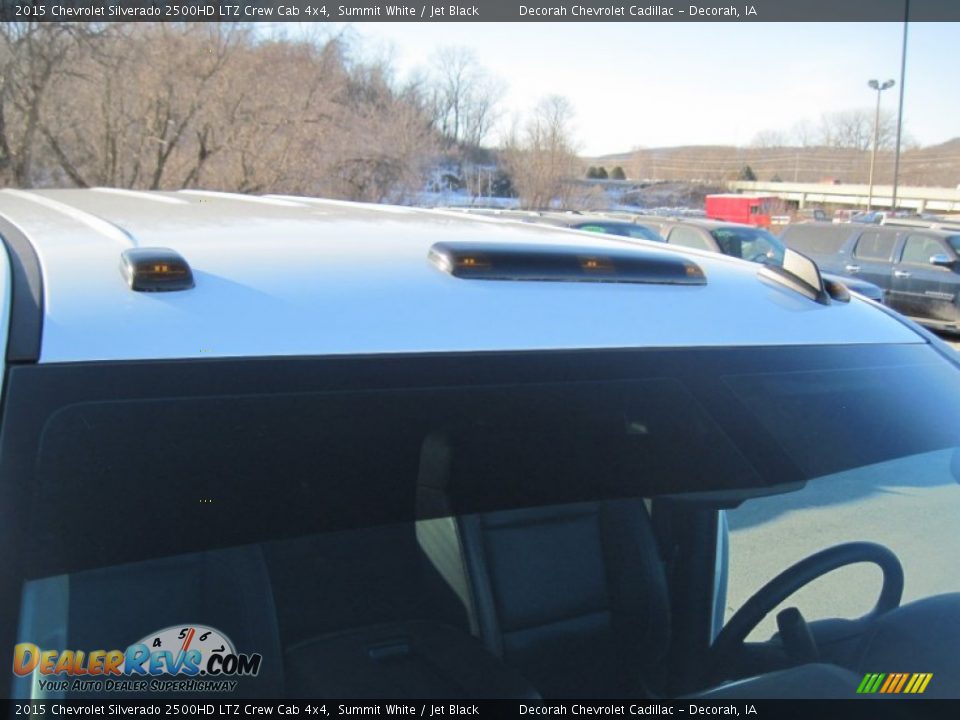 2015 Chevrolet Silverado 2500HD LTZ Crew Cab 4x4 Summit White / Jet Black Photo #28
