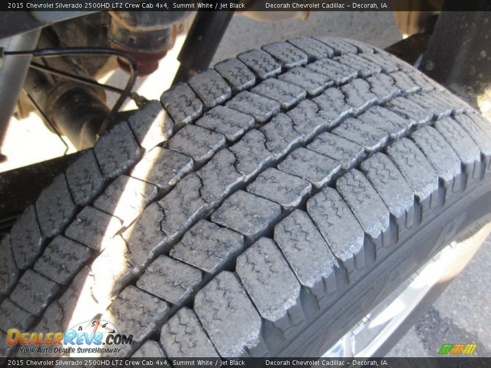 2015 Chevrolet Silverado 2500HD LTZ Crew Cab 4x4 Summit White / Jet Black Photo #29