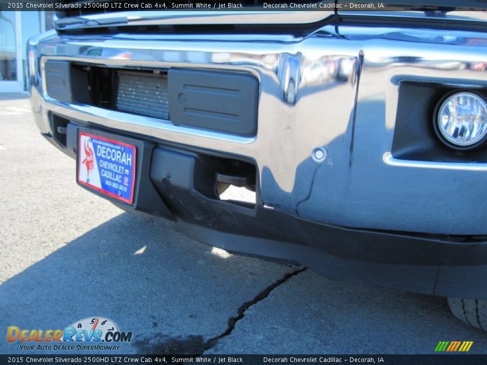 2015 Chevrolet Silverado 2500HD LTZ Crew Cab 4x4 Summit White / Jet Black Photo #30