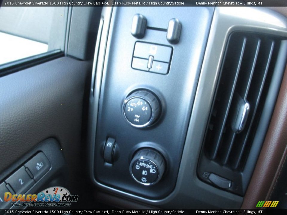 2015 Chevrolet Silverado 1500 High Country Crew Cab 4x4 Deep Ruby Metallic / High Country Saddle Photo #14