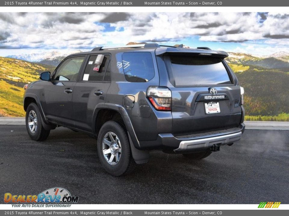 2015 Toyota 4Runner Trail Premium 4x4 Magnetic Gray Metallic / Black Photo #3