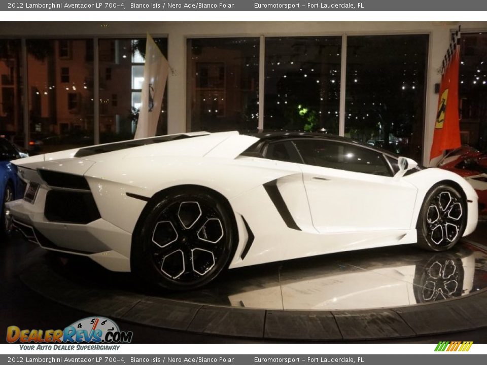 Bianco Isis 2012 Lamborghini Aventador LP 700-4 Photo #13