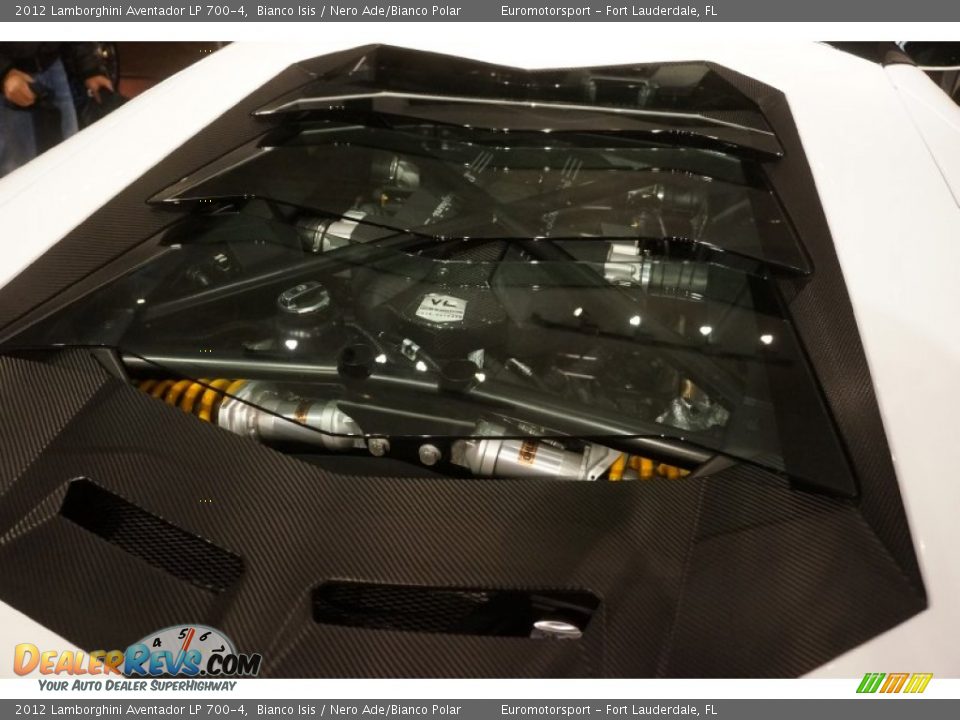 2012 Lamborghini Aventador LP 700-4 6.5 Liter DOHC 48-Valve VVT V12 Engine Photo #17