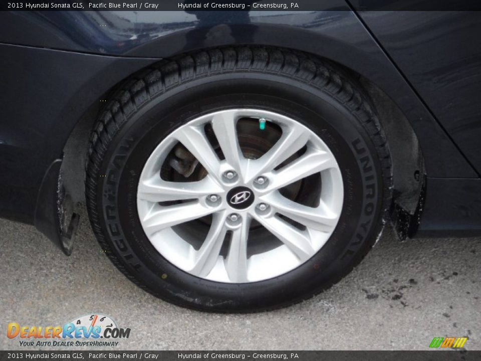 2013 Hyundai Sonata GLS Pacific Blue Pearl / Gray Photo #3