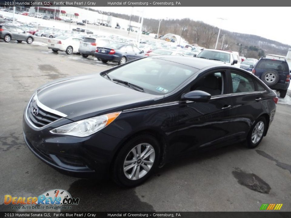 2013 Hyundai Sonata GLS Pacific Blue Pearl / Gray Photo #5
