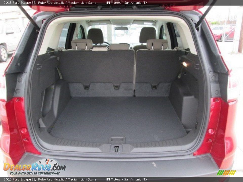 2015 Ford Escape SE Ruby Red Metallic / Medium Light Stone Photo #21