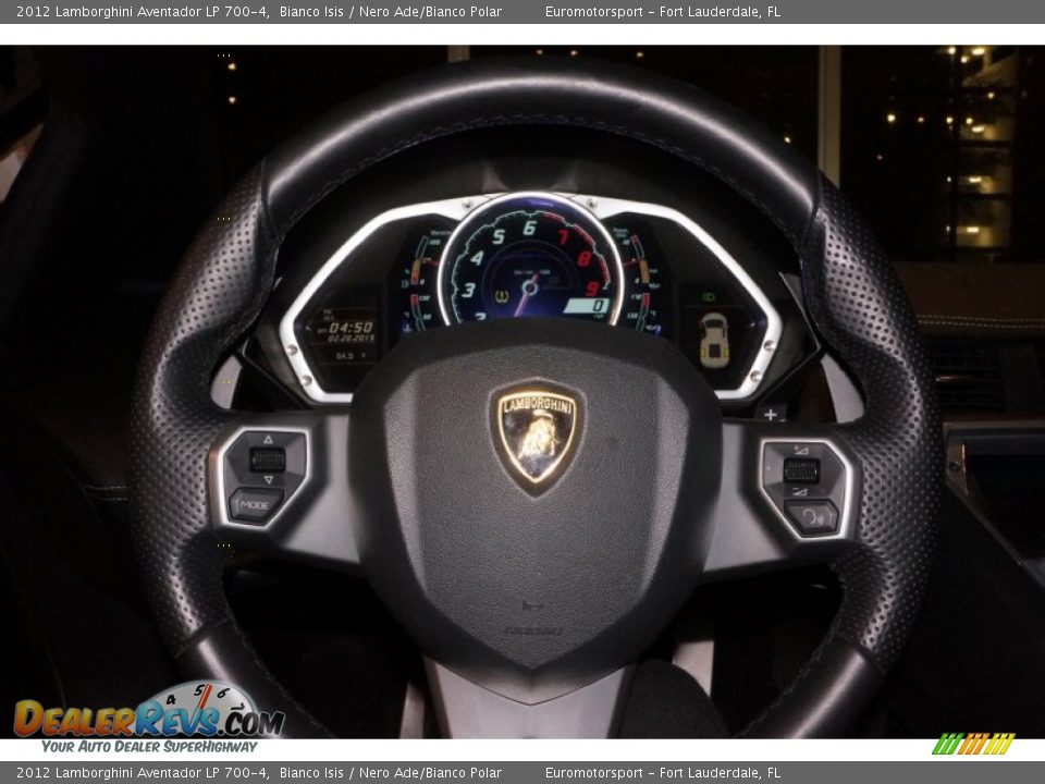 2012 Lamborghini Aventador LP 700-4 Steering Wheel Photo #46